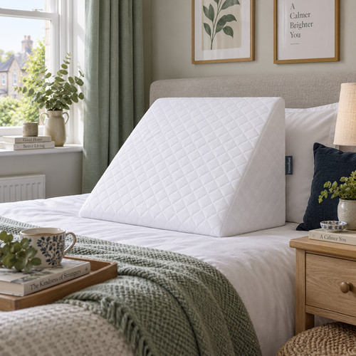 Bed wedge pillow - bed,