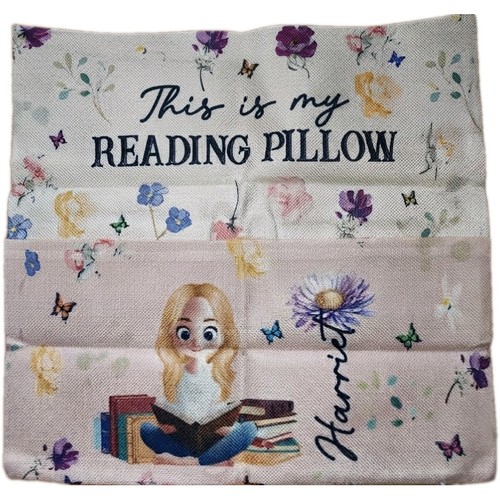 Reading pillow cushion - reading,