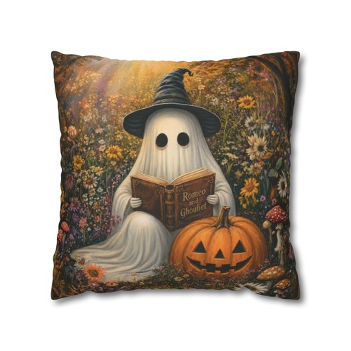 Ghost reading pillowcase - ghost,