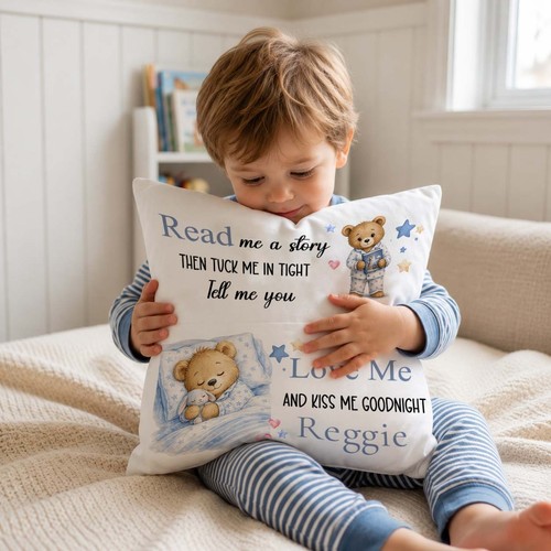 Personalised reading cushion - personalised,