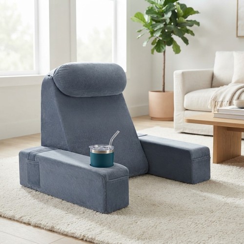 Luxurious grey reading - grey, pillow
