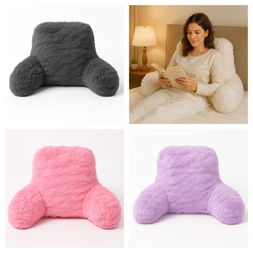 Teddy fleece reading - teddy, pillow