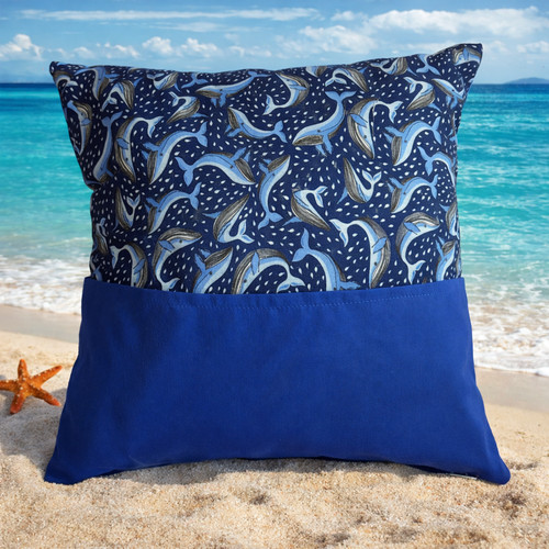 Ocean themed reading pillow - themed,
