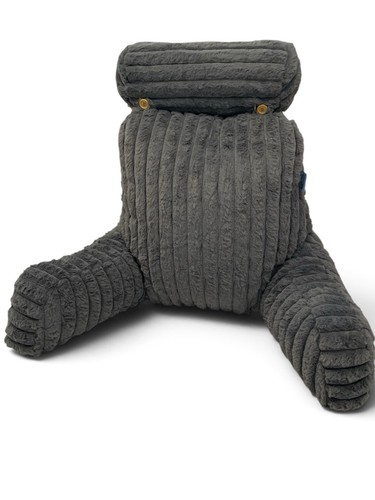 Grey reading pillow - grey,
