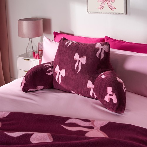 Ohs bows cuddle cushion fleece - bows,