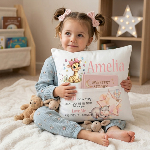 Personalised reading cushion - reading,