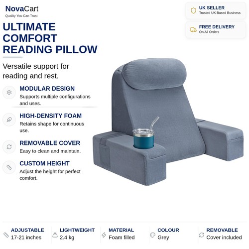 Reading pillow for adults - pillow,