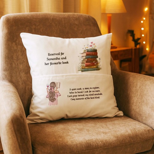 Wine and book pocket - wine,